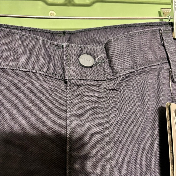 NWT Carhartt Navy Blue Flame Resistant Work Pants size 36x30 Original Fit - Picture 8 of 11